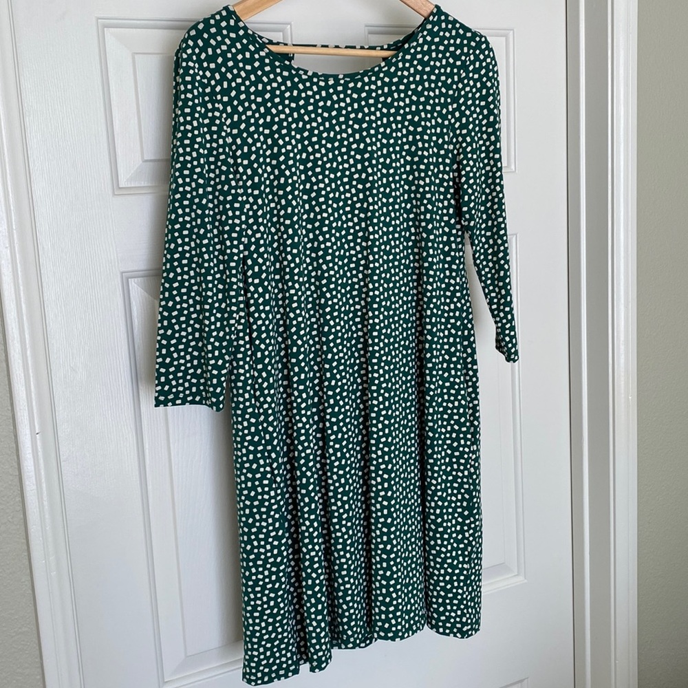Fighting eel dress in jersey material